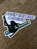 Hard Hat Stickers Excavator Pipliner Window Sticker #stickers #excavator #irunhoesformoney #pipeliner