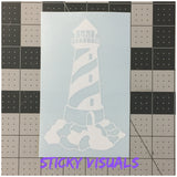 Lighthouse #2 Window Decal Sticker Pick Size & Color #decals #stickers #windowdecal #windowsticker #fundecal #makeastatement #lighthouse