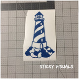 Lighthouse #2 Window Decal Sticker Pick Size & Color #decals #stickers #windowdecal #windowsticker #fundecal #makeastatement #lighthouse
