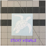 Sea Turtle Window Decal Sticker Pick Size & Color #decals #stickers #windowdecal #windowsticker #fundecal #makeastatement #turtle